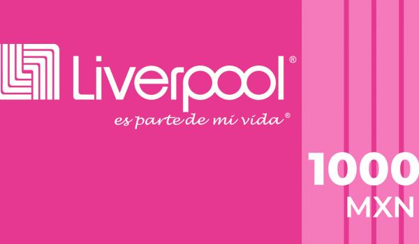 Liverpool Mexico Gift Card 1000 MXN