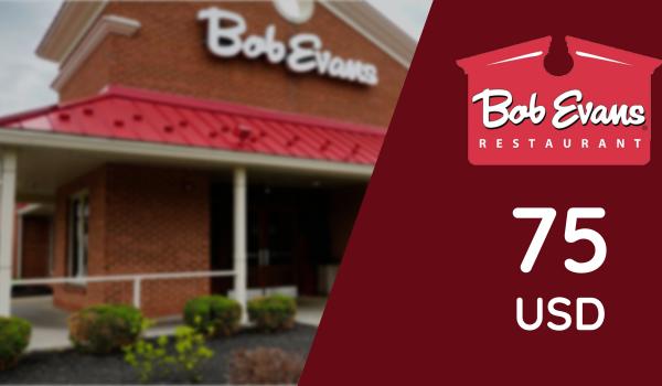 Bob Evans Restaurants Gift Card 75 USD