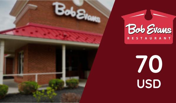 Bob Evans Restaurants Gift Card 70 USD