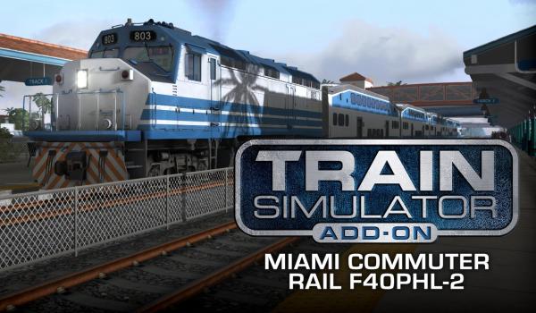Train Simulator Miami Commuter Rail F40PHL2 Loco AddOn (DLC)