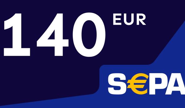 SEPA Gift Card 140 EUR