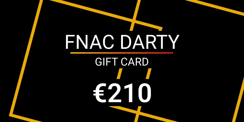 Fnac Darty Gift Card 210 EUR