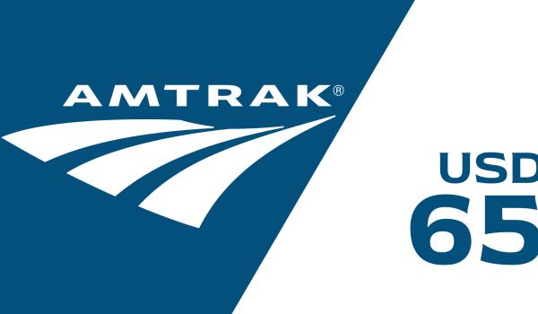 Amtrak Gift Card 65 USD