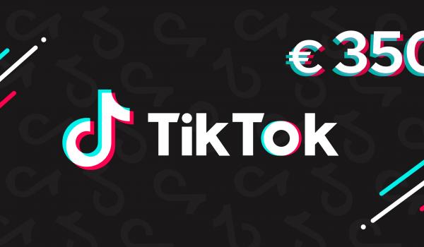 TikTok Gift Card 350 EUR