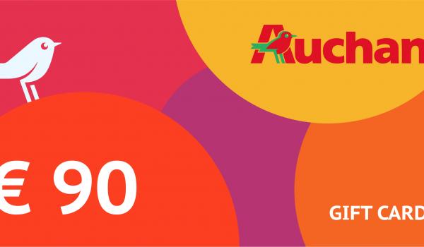 Auchan Gift Card 90 EUR