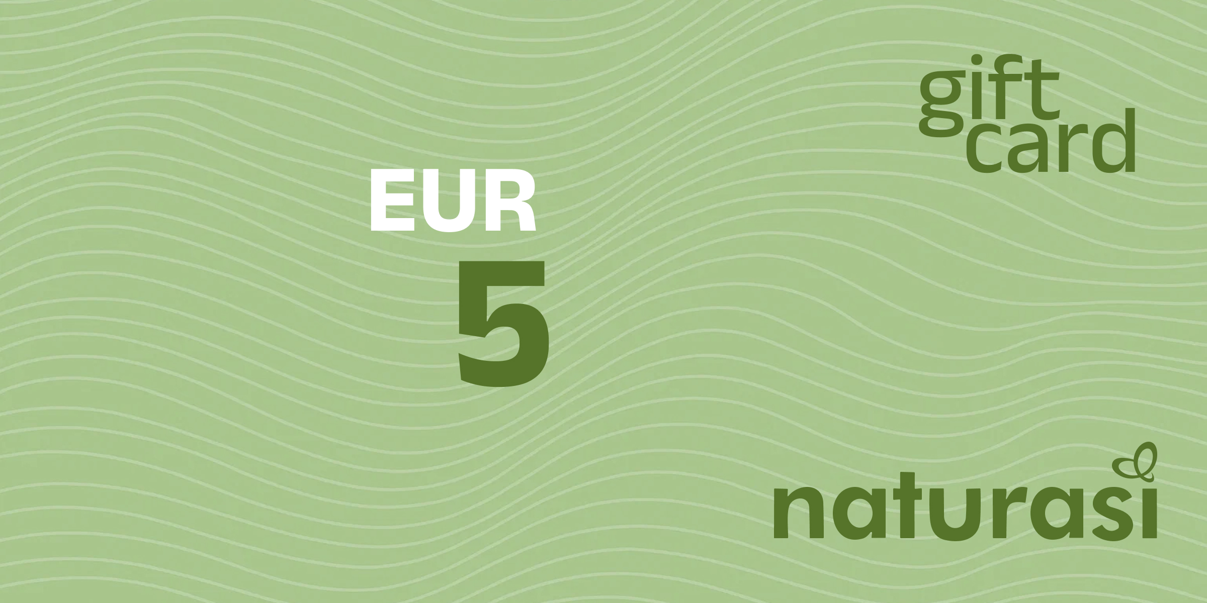NaturaSi Gift Card 5 EUR