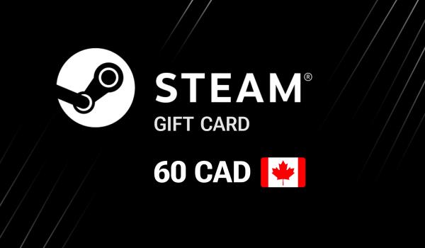 Steam Gift Card 60 CAD