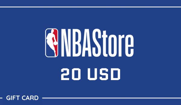 NBA Store Gift Card 20 USD
