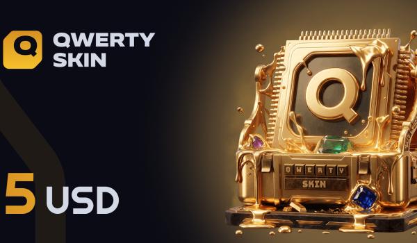 qwerty skin Gift Card 5 USD