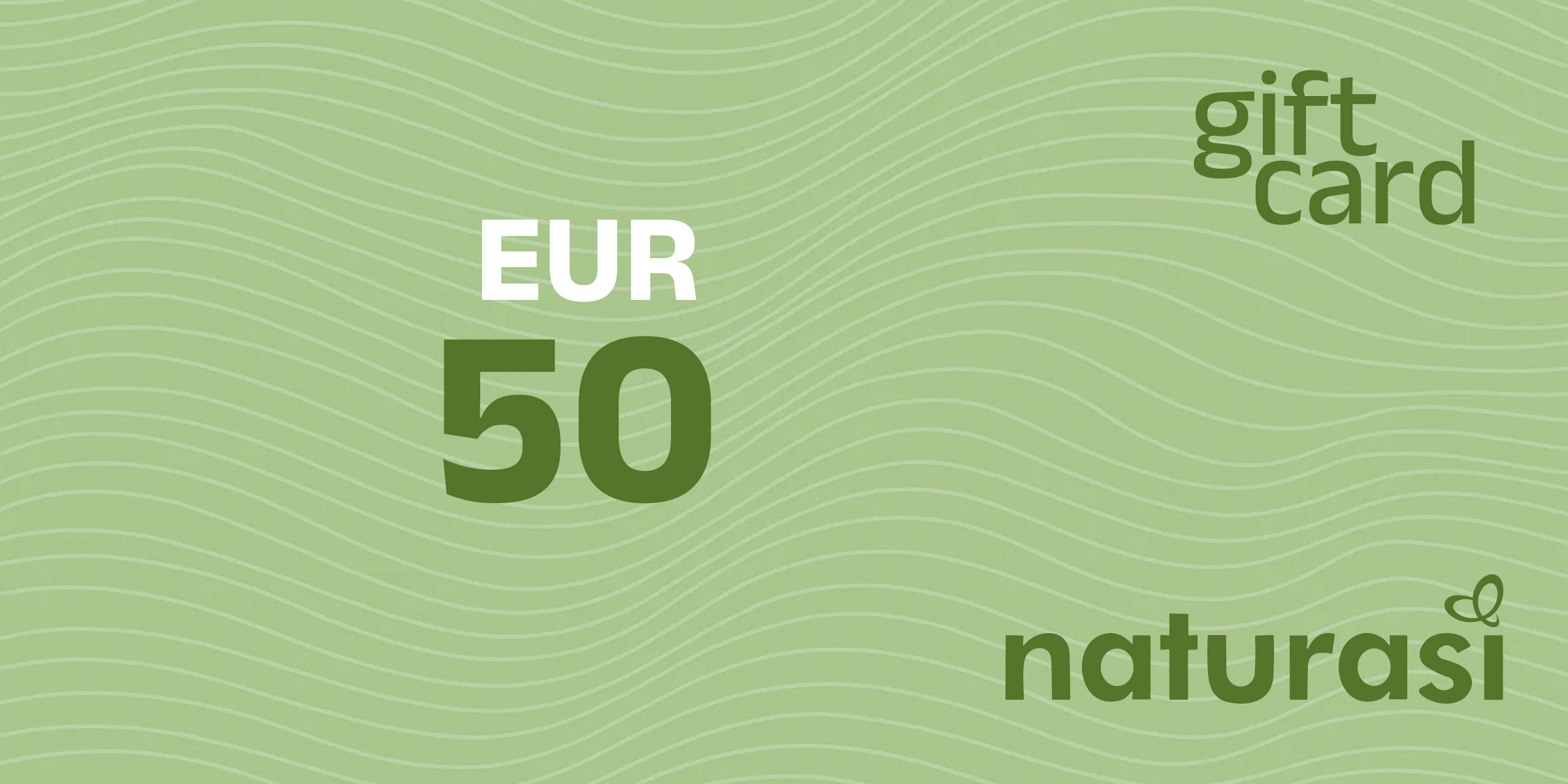 NaturaSi Gift Card 50 EUR