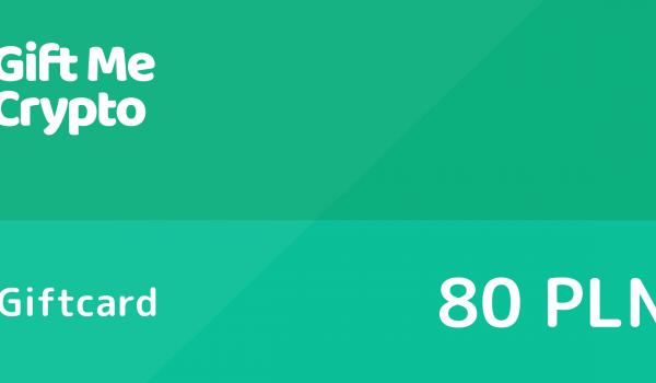 Gift Me Crypto Gift Card 80 PLN