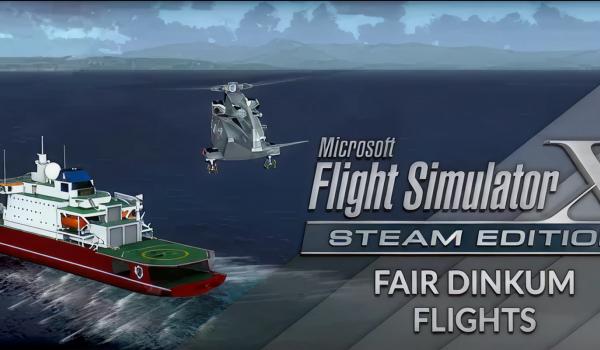 FSX Steam Edition Fair Dinkum Flights Add On (PC)