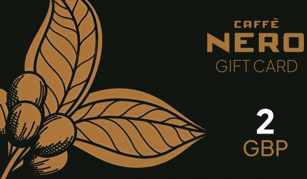 Caffe Nero Gift Card 2 GBP