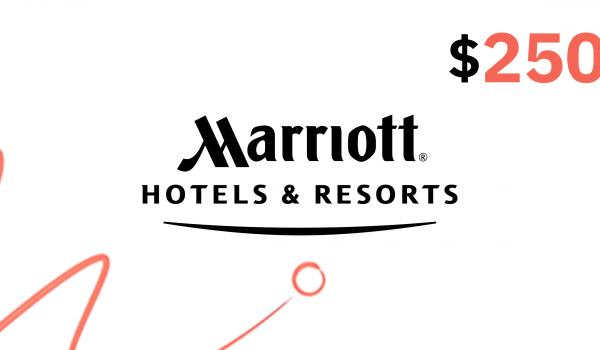 Marriott Hotels Gift Card 250 USD