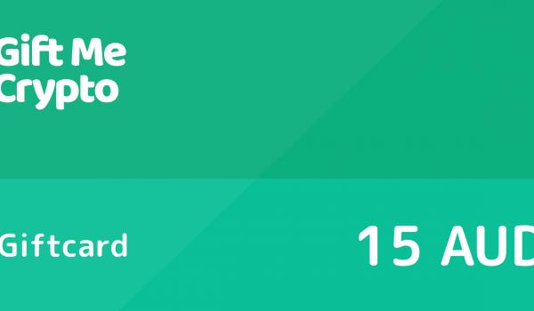 Gift Me Crypto Gift Card 15 AUD