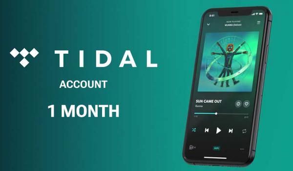 TIDAL Account 1 Month