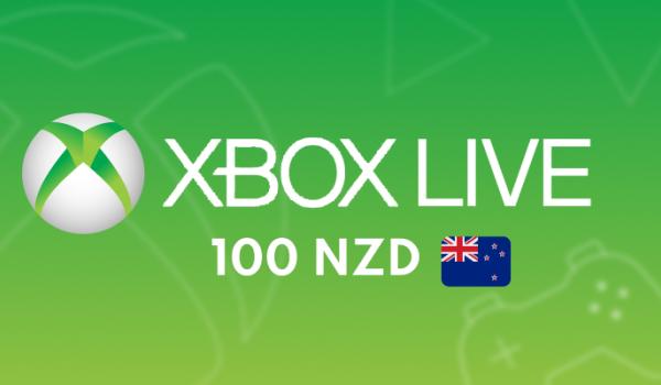 XBOX Live Gift Card 100 NZD