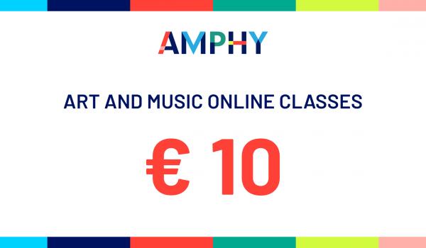 Art and Music Online Classes Gift Card 10 EUR