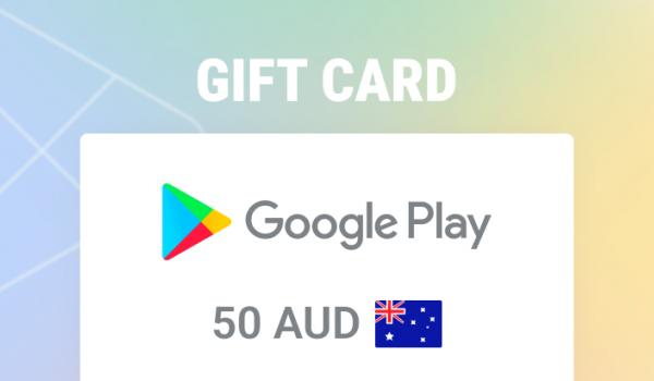 Google Play Gift Card 50 AUD