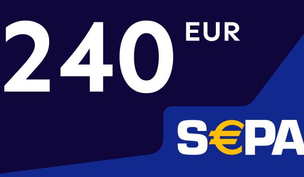 SEPA Gift Card 240 EUR