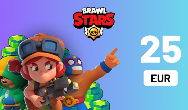 Brawl Stars Gift Card 25 EUR