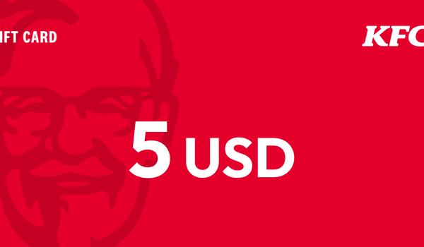 KFC Gift Card 5 USD