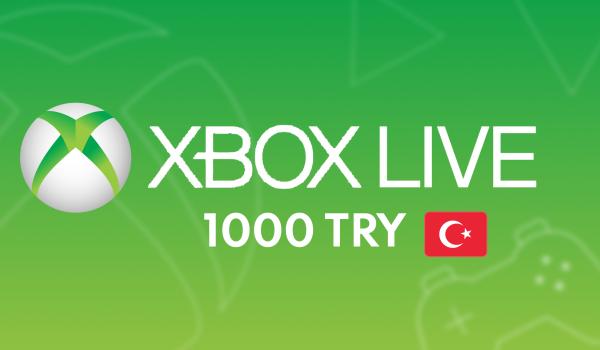 XBOX Live Gift Card 1000 TRY