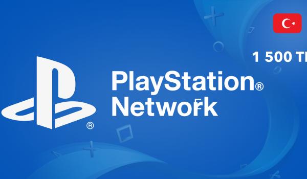 PlayStation Network Gift Card 1500 TRY