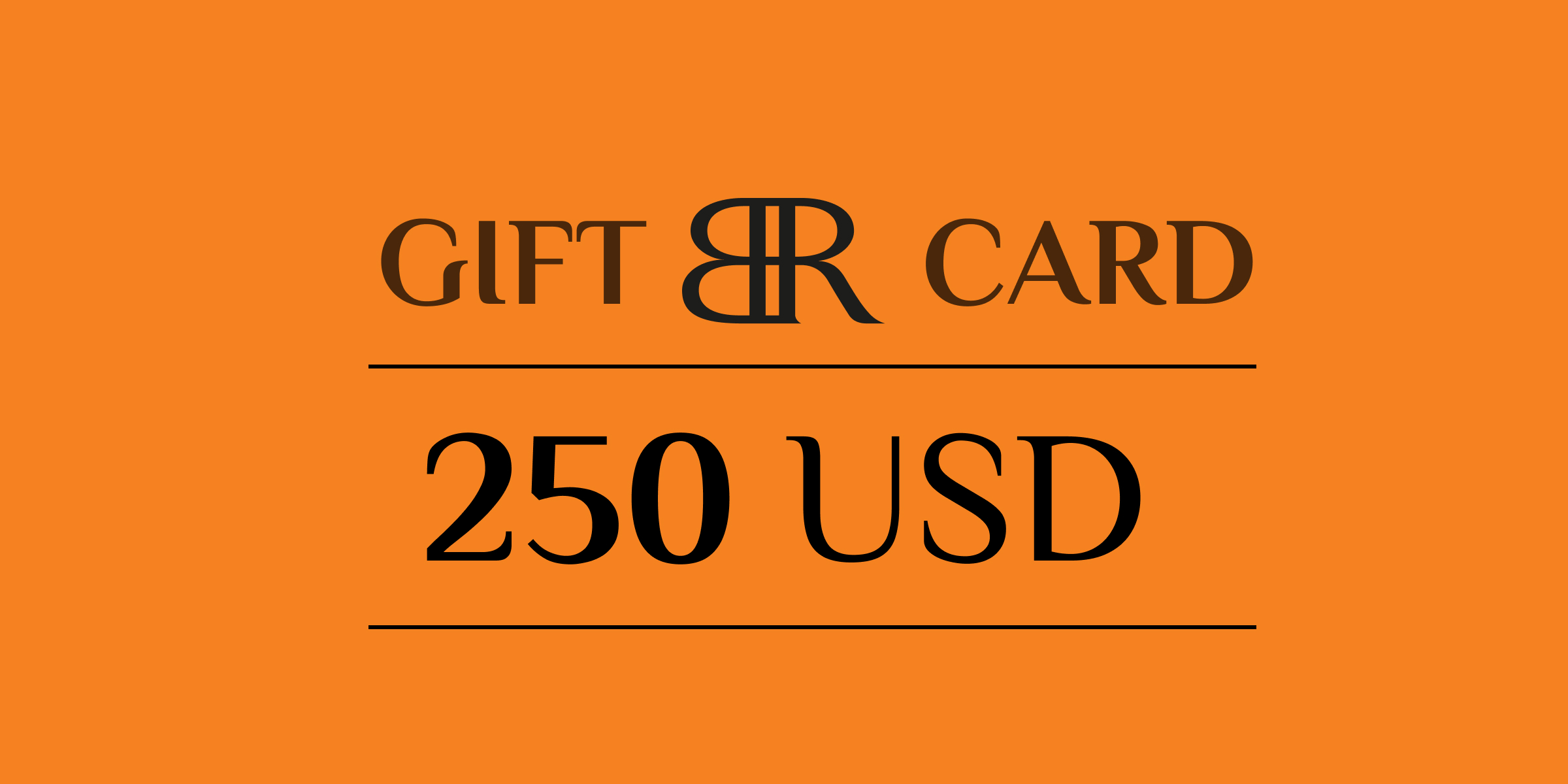 Banana Republic Gift Card 250 USD
