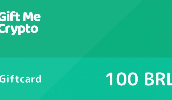 Gift Me Crypto Gift Card 100 BRL