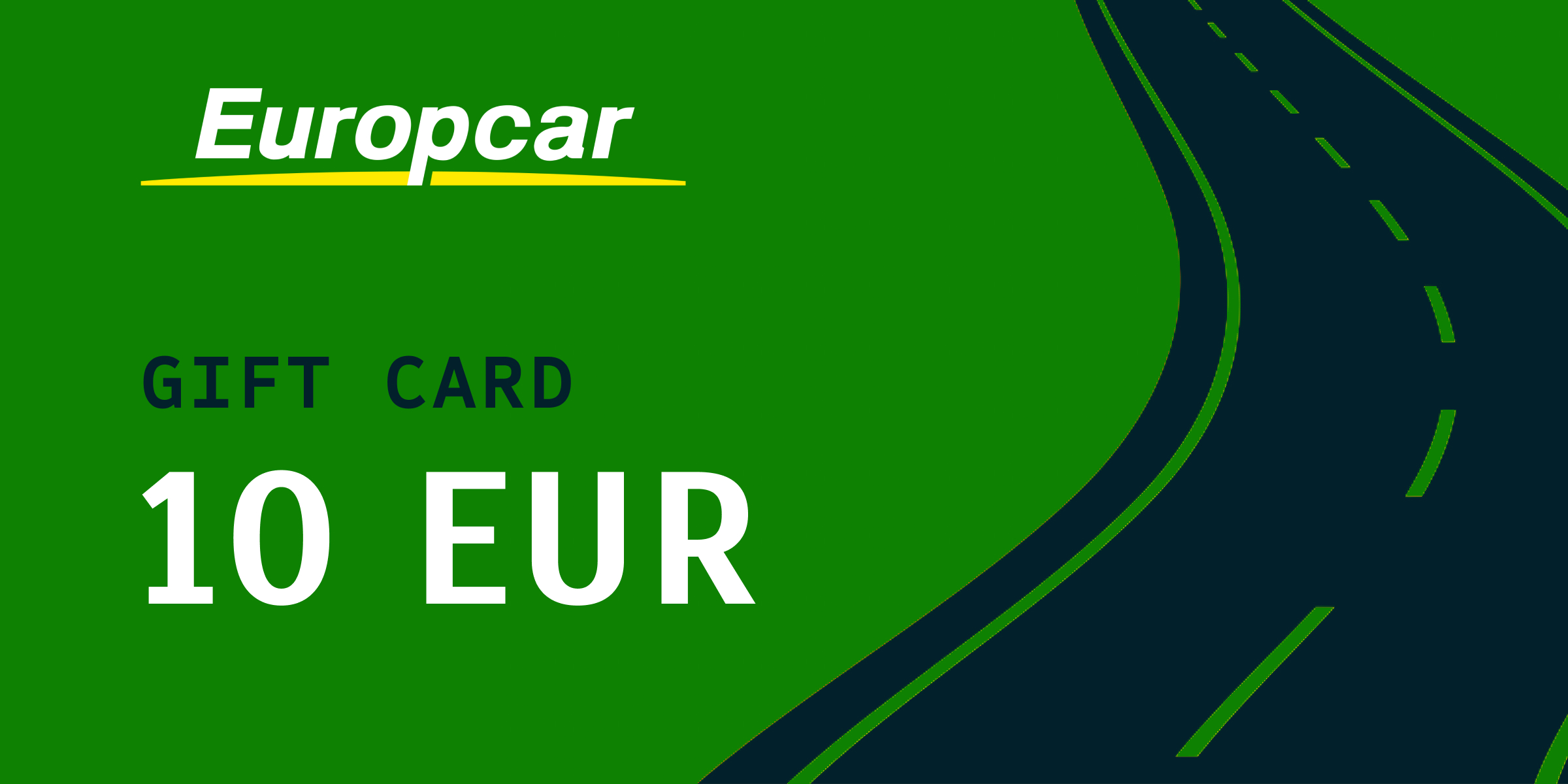 EuropCar Gift Card 10 EUR