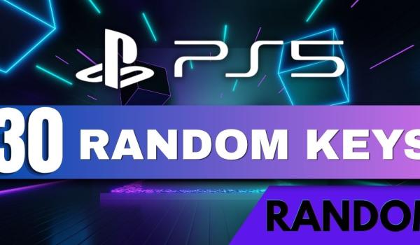 Random PS5 30 Keys
