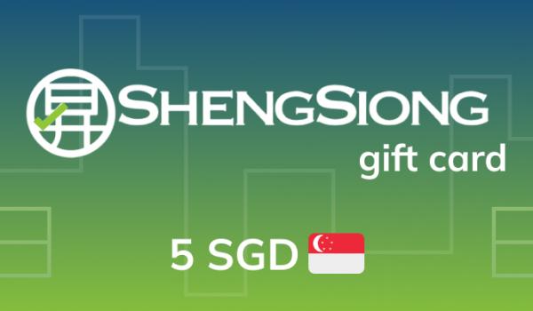 Sheng Siong Gift Card 5 SGD