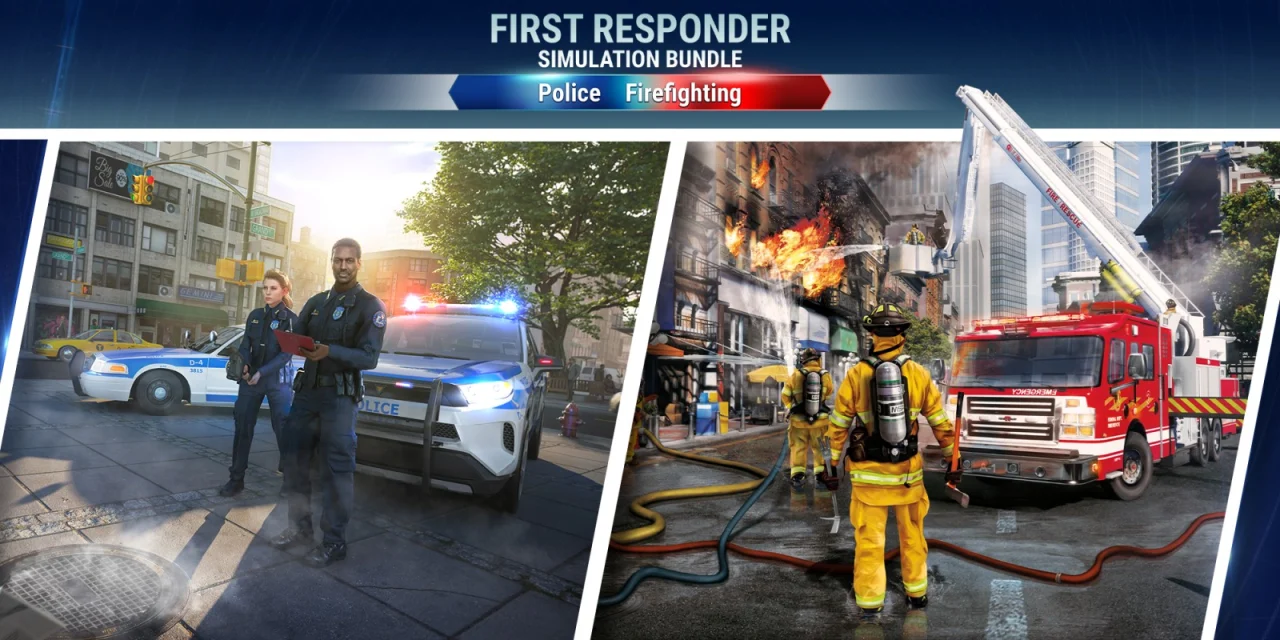 First Responder Simulation Bundle Police Firefighting (PS4)