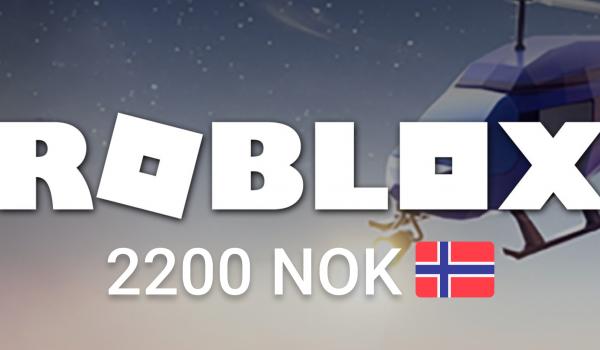Roblox Gift Card 2200 NOK