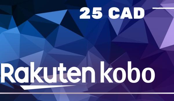 Rakuten Kobo Gift Card 25 CAD