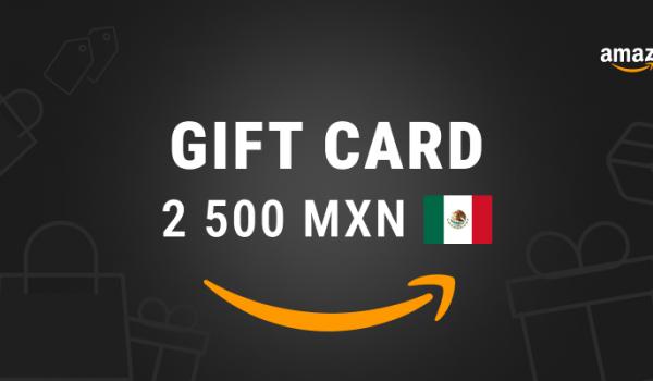 Amazon Gift Card 2500 MXN