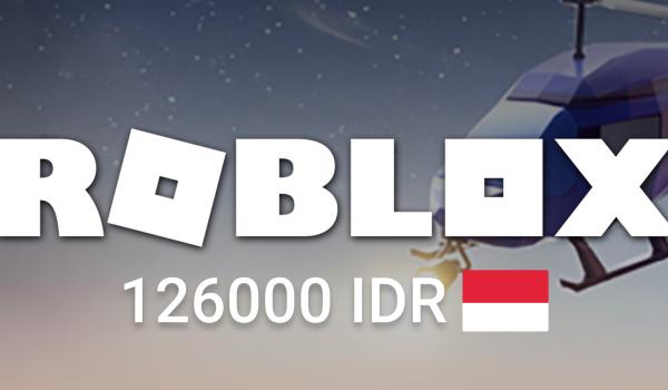 Roblox Gift Card 126000 IDR