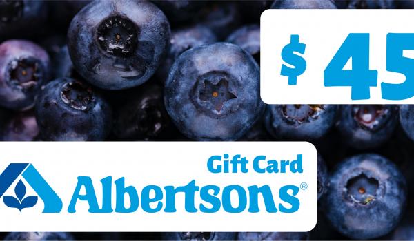 Albertsons Gift Card 45 USD