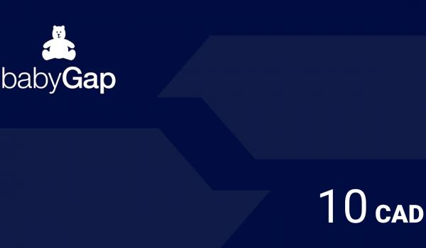 Baby Gap Gift Card 10 CAD