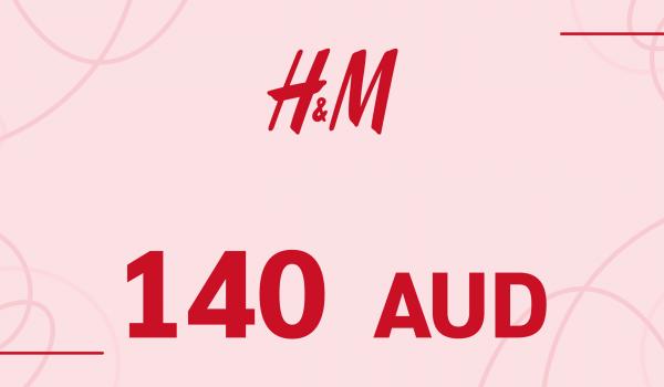 H and M Gift Card 140 AUD