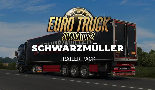 Euro Truck Simulator 2 Schwarzmuller Trailer Pack (PC)