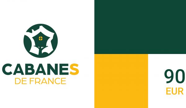 Cabanes de France Gift Card 90 EUR