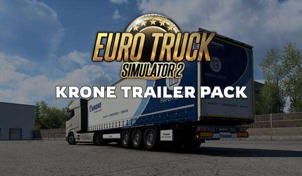 Euro Truck Simulator 2 Krone Trailer Pack (DLC)