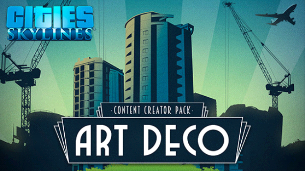 Cities Skylines Content Creator Pack Art Deco (DLC)