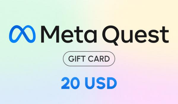 Meta Quest Gift Card 20 USD