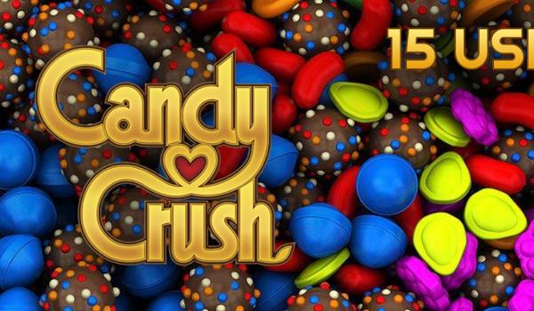 Candy Crush Gift Card 15 USD