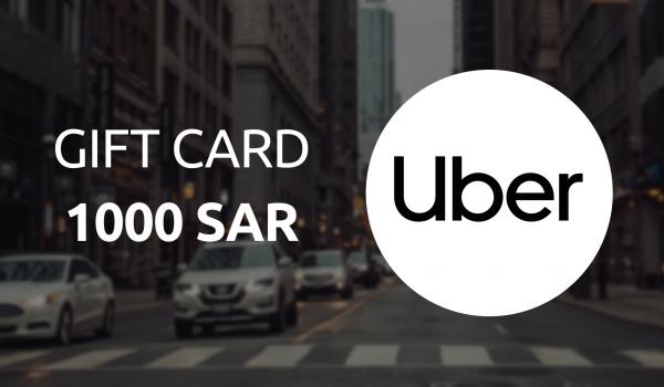 Uber Gift Card 1000 SAR