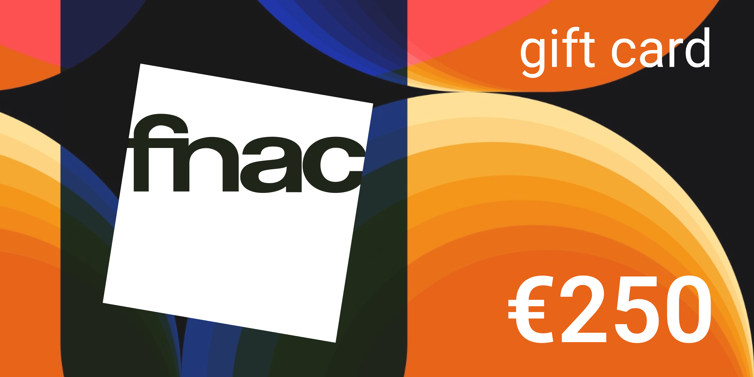 Fnac Gift Card 250 EUR