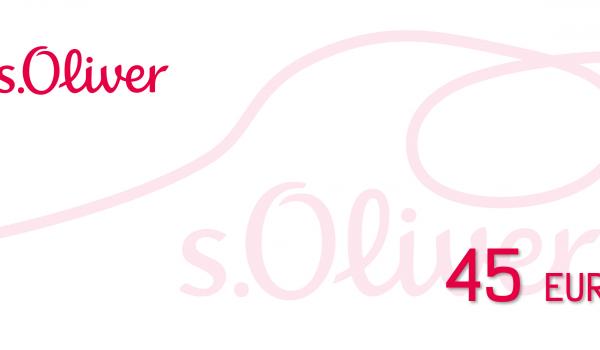 S Oliver Gift Card 45 EUR